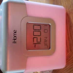 Ihome color changing alarm clock
